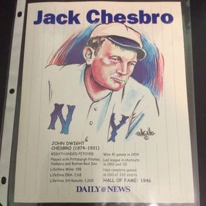 New York Yankees Daily New Jack Chesbro